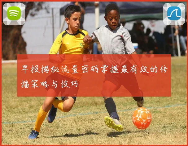 早报揭秘流量密码掌握最有效的传播策略与技巧